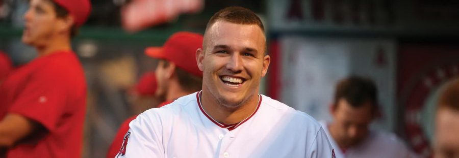 Mike Trout of the Los Angeles Angels